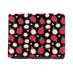 Pitaya Pattern Print Bifold Wallet