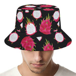 Pitaya Pattern Print Bucket Hat