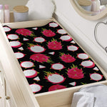 Pitaya Pattern Print Changing Pad Cover