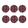 Pitaya Pattern Print Coaster Set