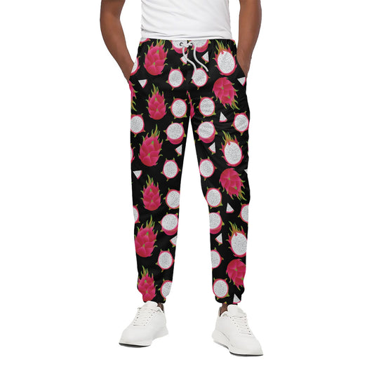 Pitaya Pattern Print Cotton Pants
