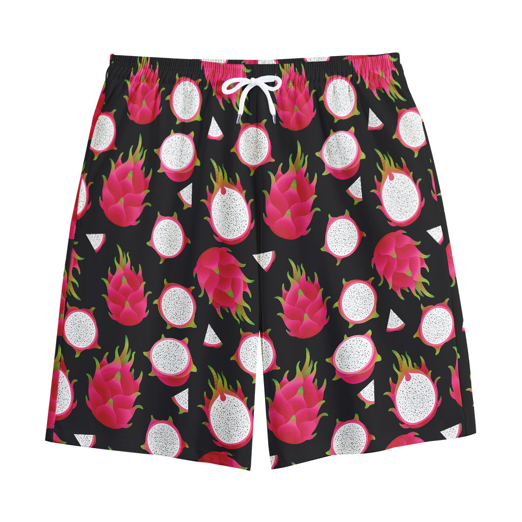 Pitaya Pattern Print Cotton Shorts