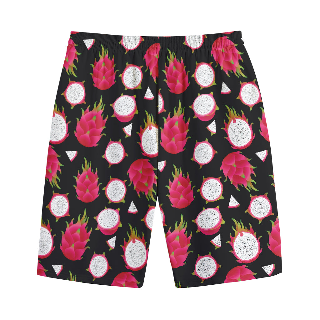 Pitaya Pattern Print Cotton Shorts
