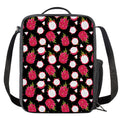Pitaya Pattern Print Crossbody Lunch Bag