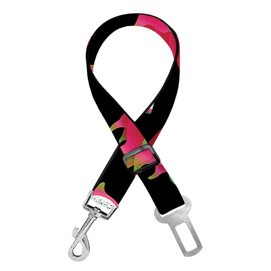 Pitaya Pattern Print Dog Seat Belt