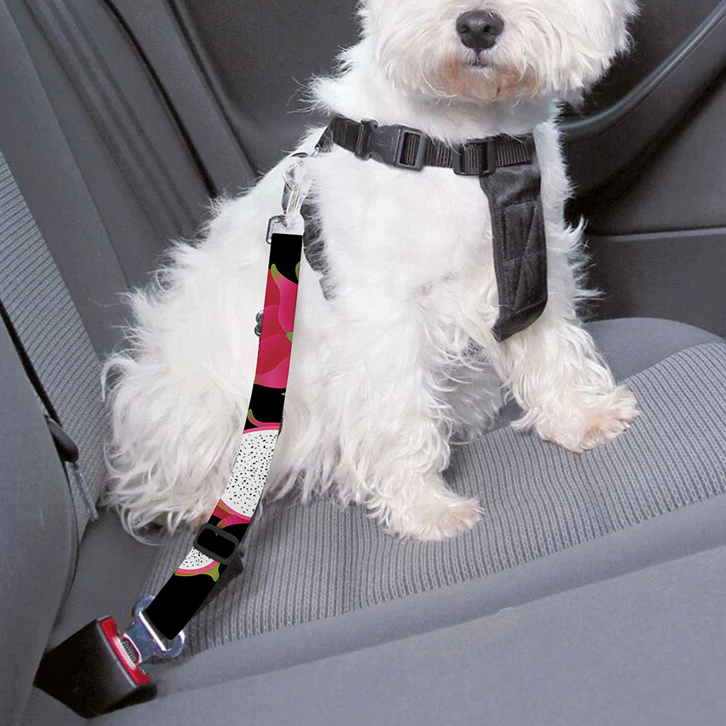 Pitaya Pattern Print Dog Seat Belt