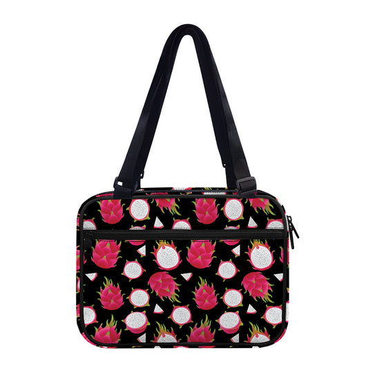 Pitaya Pattern Print Double Strap Bible Bag