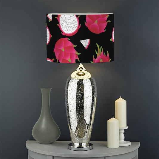 Pitaya Pattern Print Drum Lamp Shade