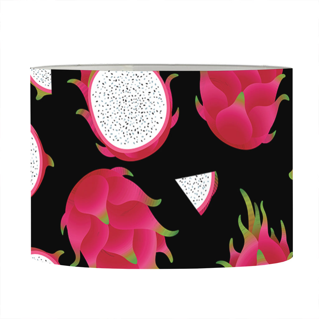 Pitaya Pattern Print Drum Lamp Shade