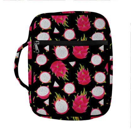 Pitaya Pattern Print Front Pocket Bible Bag