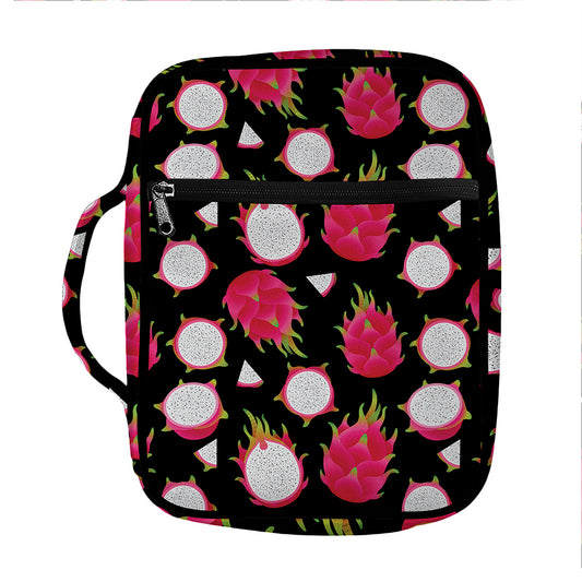 Pitaya Pattern Print Front Pocket Bible Bag