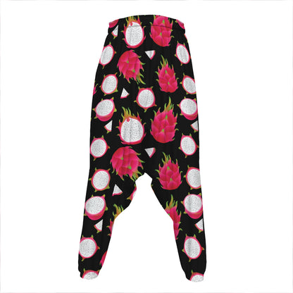 Pitaya Pattern Print Hammer Pants