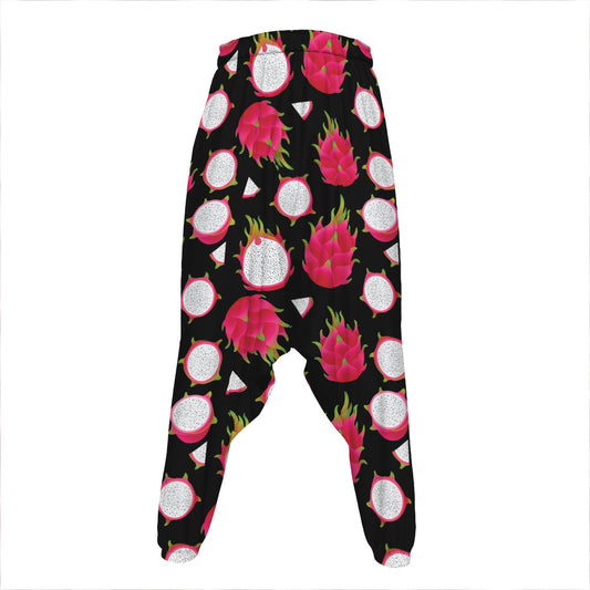 Pitaya Pattern Print Hammer Pants