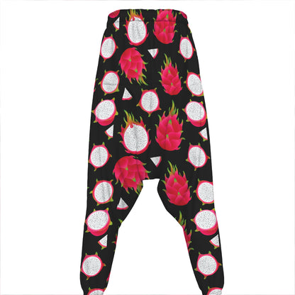 Pitaya Pattern Print Hammer Pants