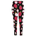 Pitaya Pattern Print High-Waisted Pocket Leggings
