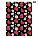 Pitaya Pattern Print House Flag