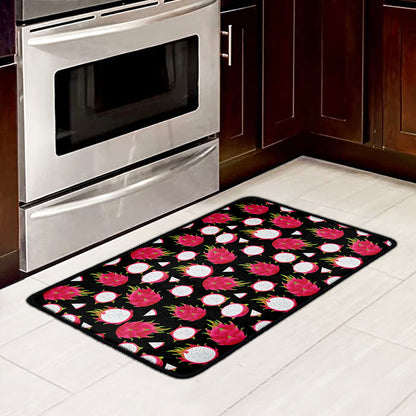 Pitaya Pattern Print Kitchen Mat
