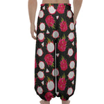 Pitaya Pattern Print Lantern Pants