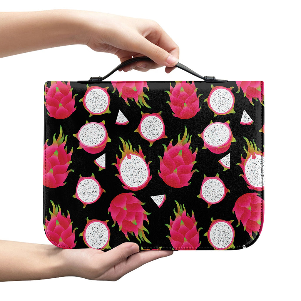 Pitaya Pattern Print Leather Bible Cover
