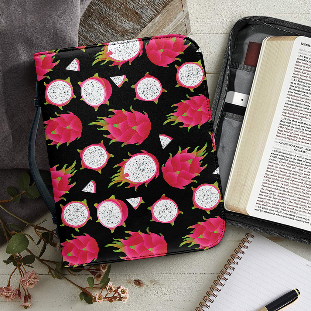 Pitaya Pattern Print Leather Bible Cover