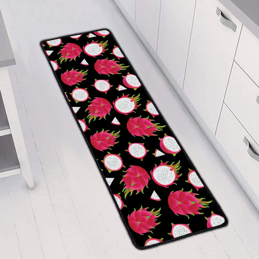 Pitaya Pattern Print Long Kitchen Mat