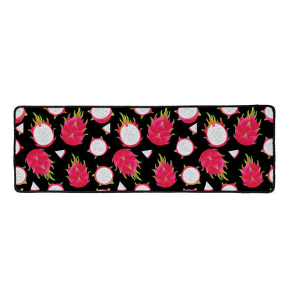 Pitaya Pattern Print Long Kitchen Mat