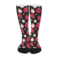 Pitaya Pattern Print Long Socks