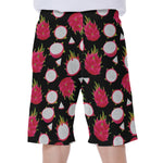 Pitaya Pattern Print Men's Beach Shorts