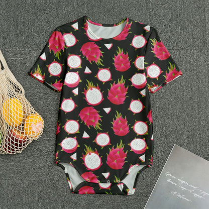 Pitaya Pattern Print Men's Bodysuit