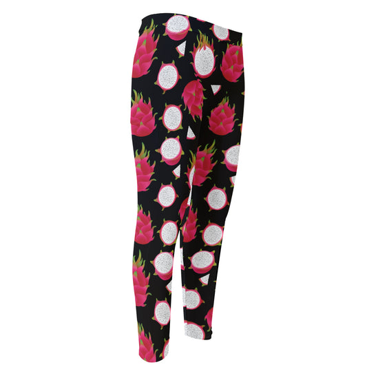Pitaya Pattern Print Men's Compression Pants
