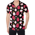 Pitaya Pattern Print Men's Shirt