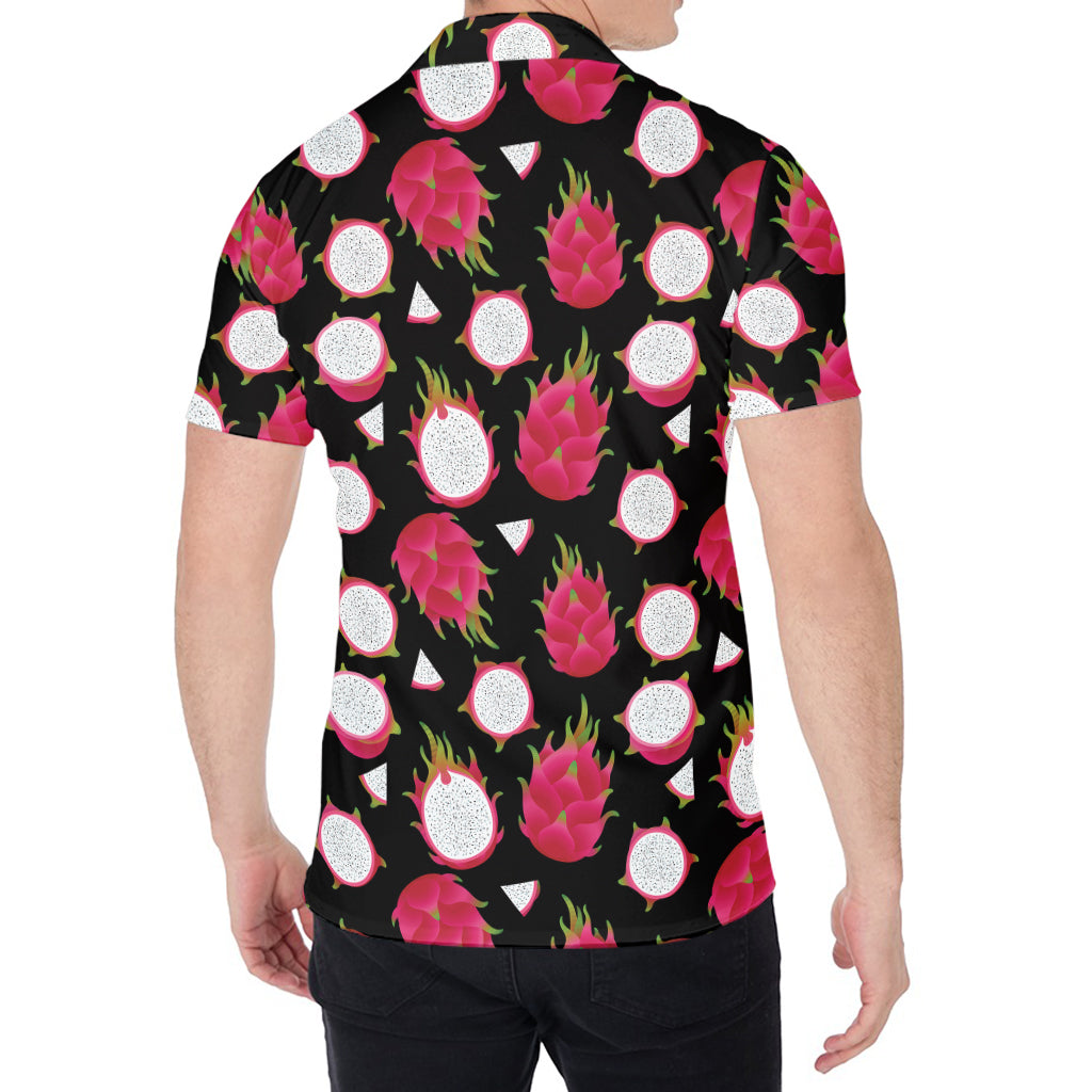 Pitaya Pattern Print Men's Shirt