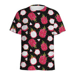 Pitaya Pattern Print Men's Sports T-Shirt