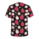 Pitaya Pattern Print Men's Sports T-Shirt