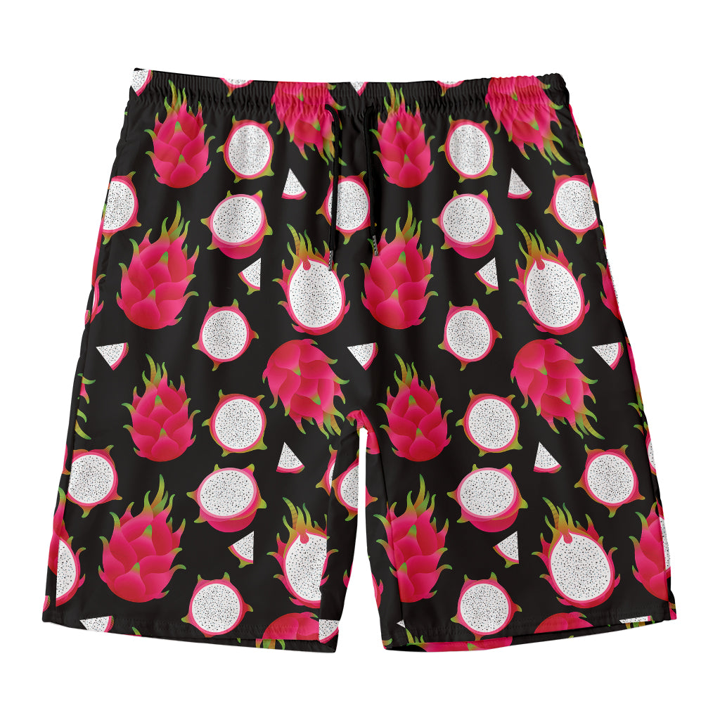 Pitaya Pattern Print Men's Swim Trunks