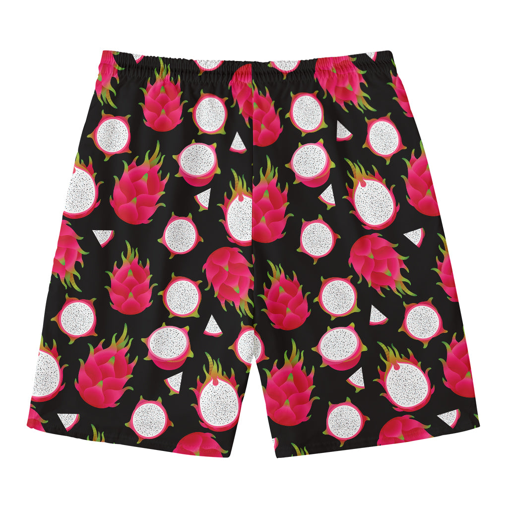 Pitaya Pattern Print Men's Swim Trunks