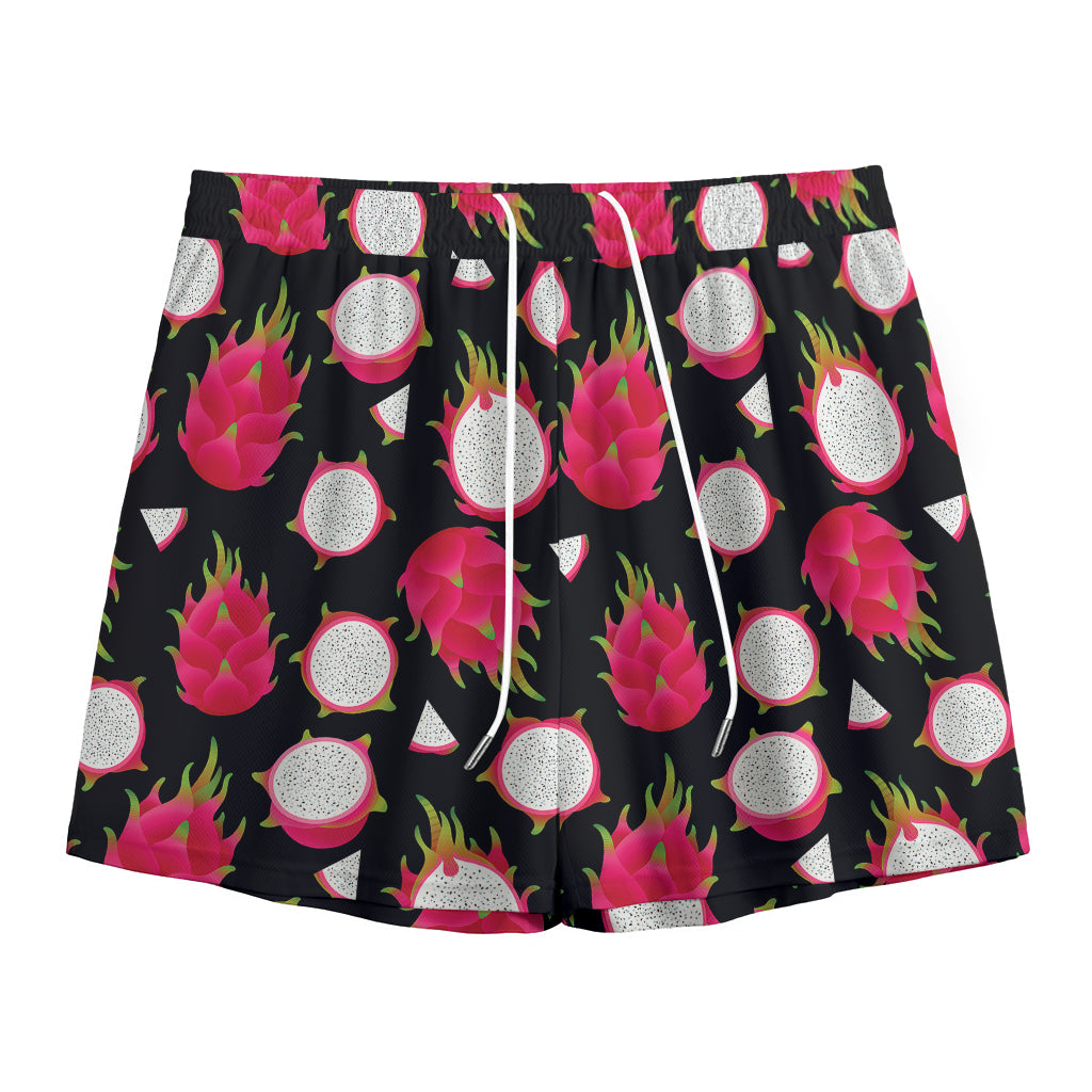Pitaya Pattern Print Mesh Shorts