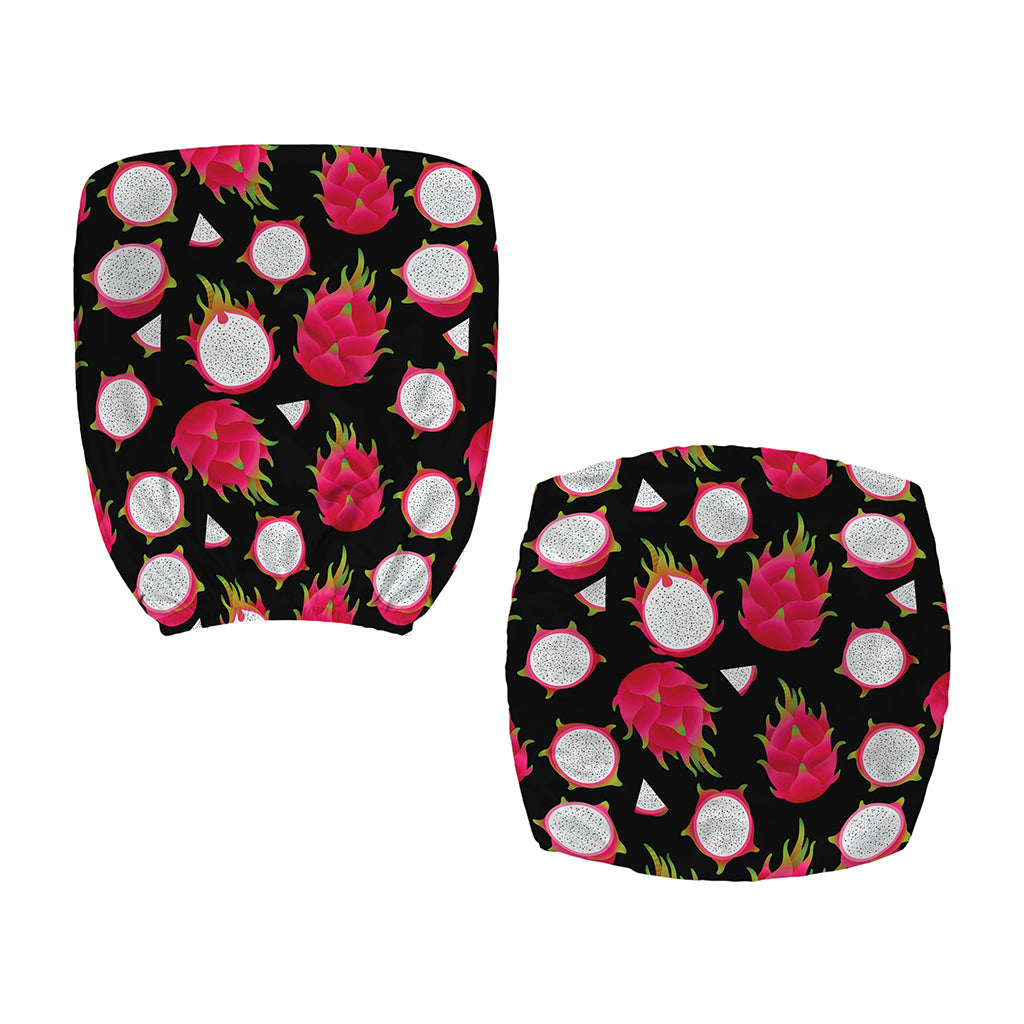 Pitaya Pattern Print Office Chair Cover