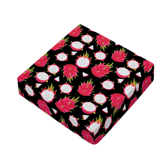 Pitaya Pattern Print Outdoor Seat Cushion Cover