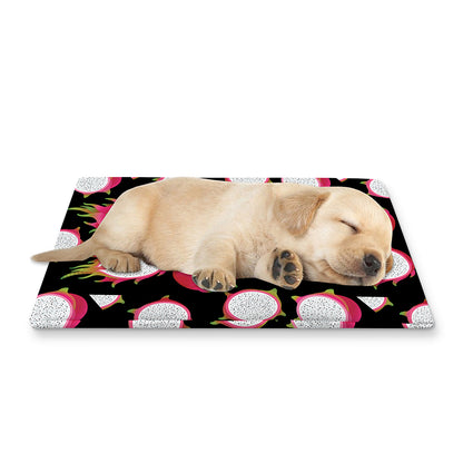 Pitaya Pattern Print Pet Cooling Mat Cover