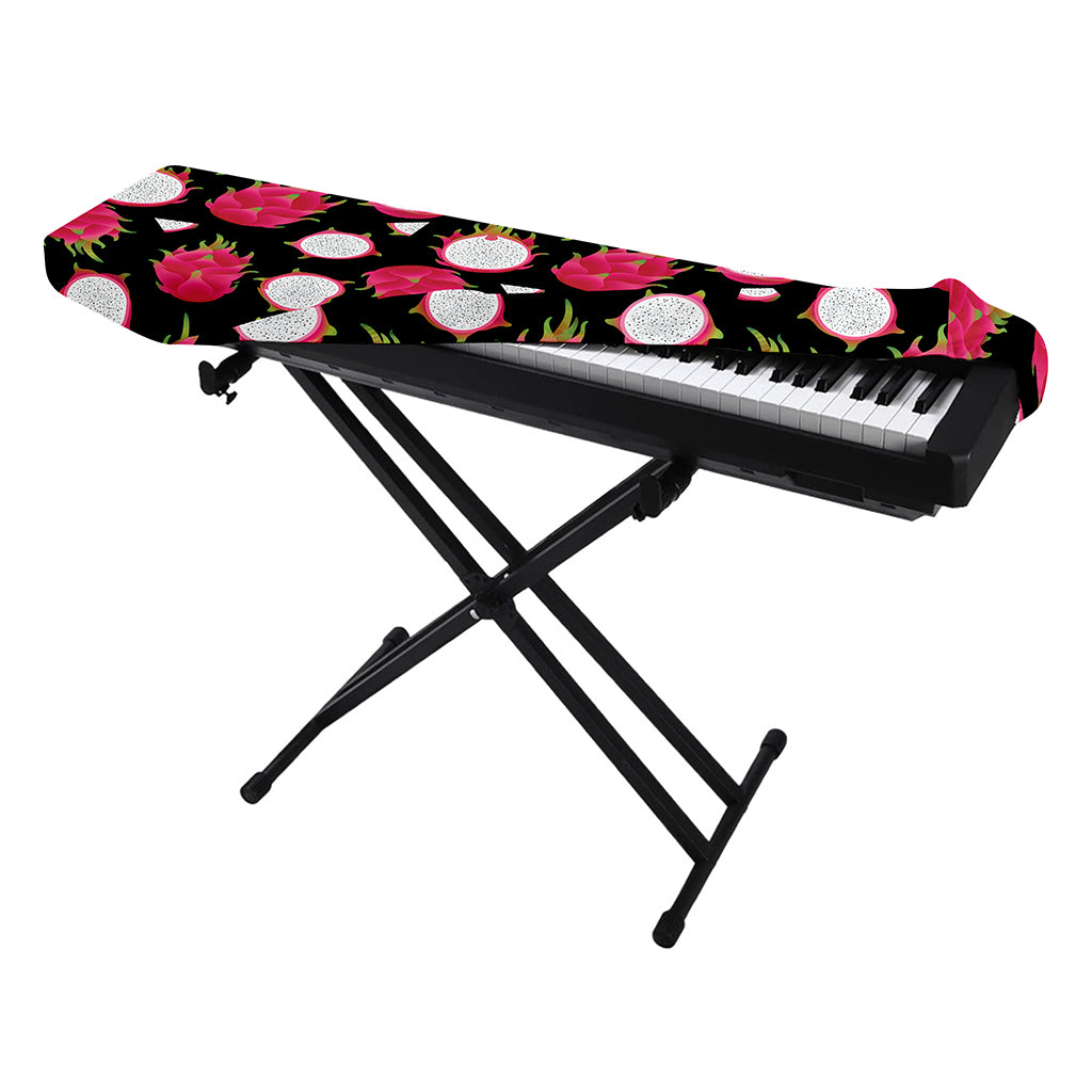 Pitaya Pattern Print Piano Keyboard Cover