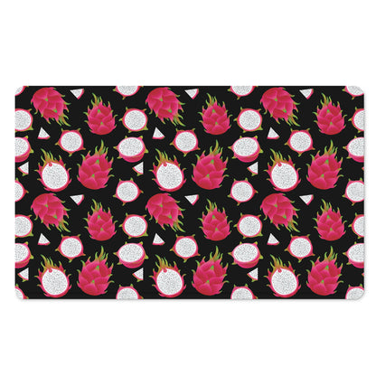 Pitaya Pattern Print Polyester Doormat