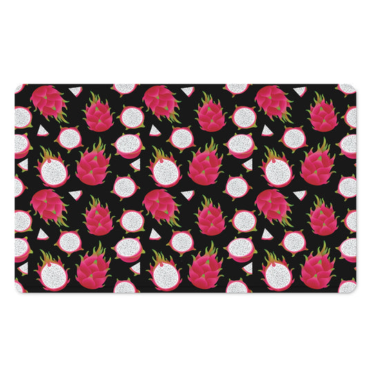 Pitaya Pattern Print Polyester Doormat