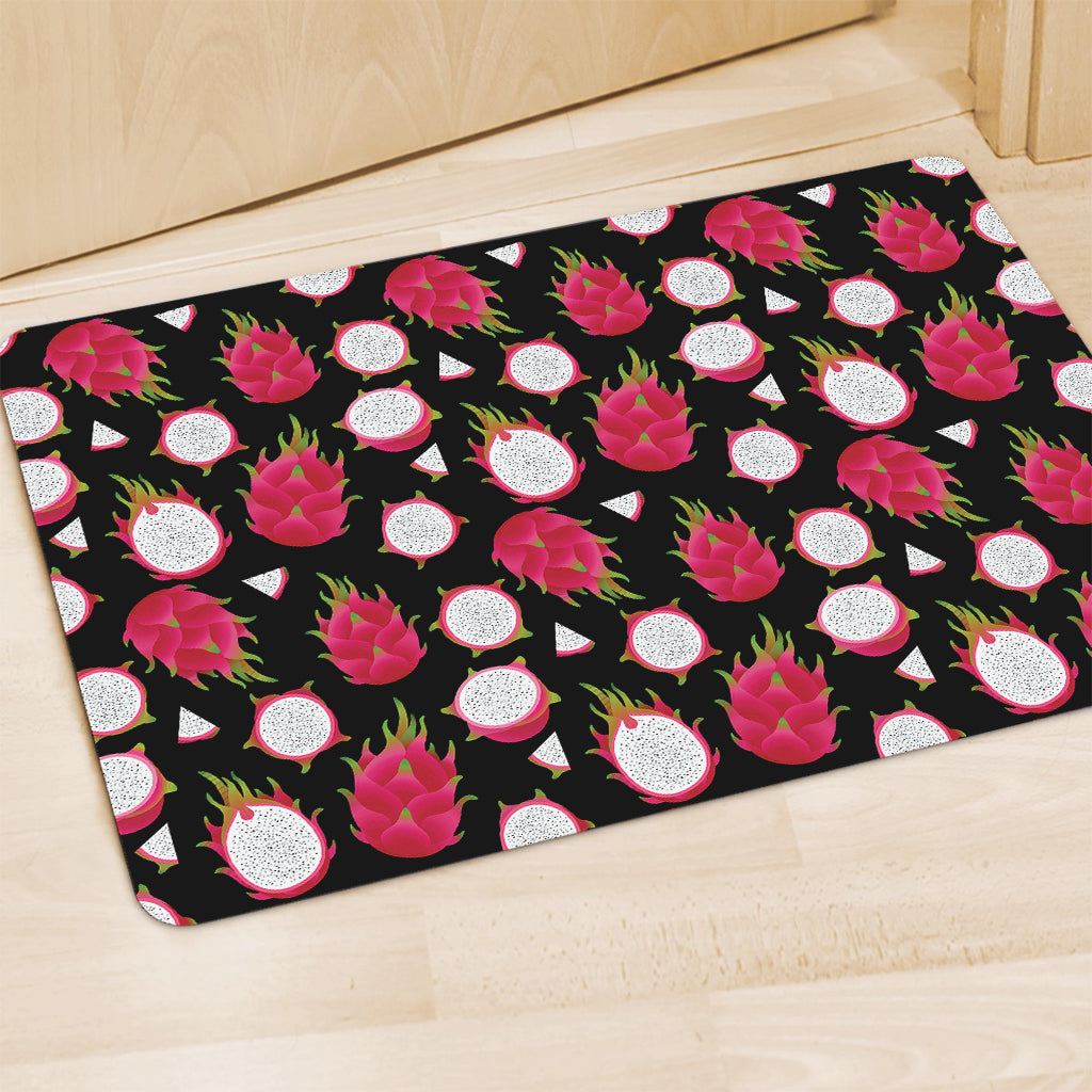 Pitaya Pattern Print Polyester Doormat