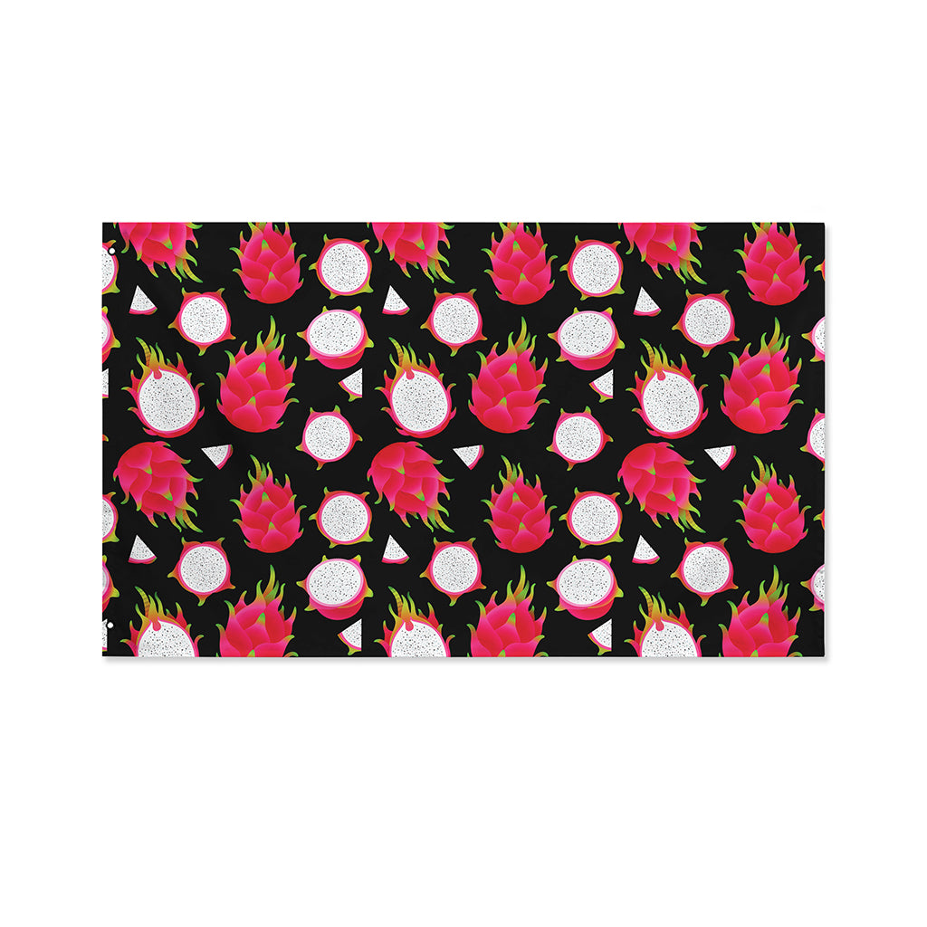 Pitaya Pattern Print Polyester Flag