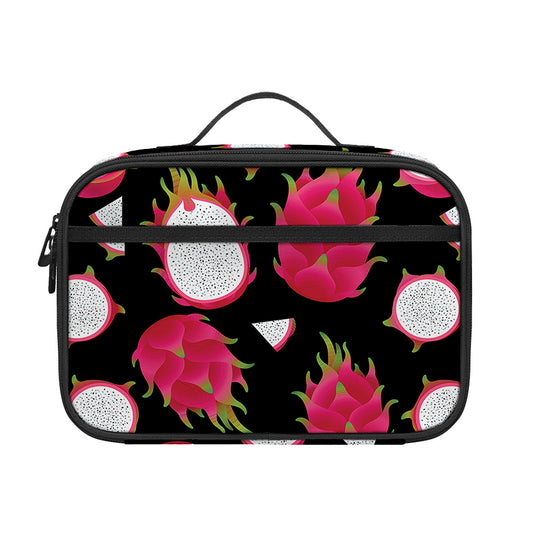 Pitaya Pattern Print Portable Lunch Bag