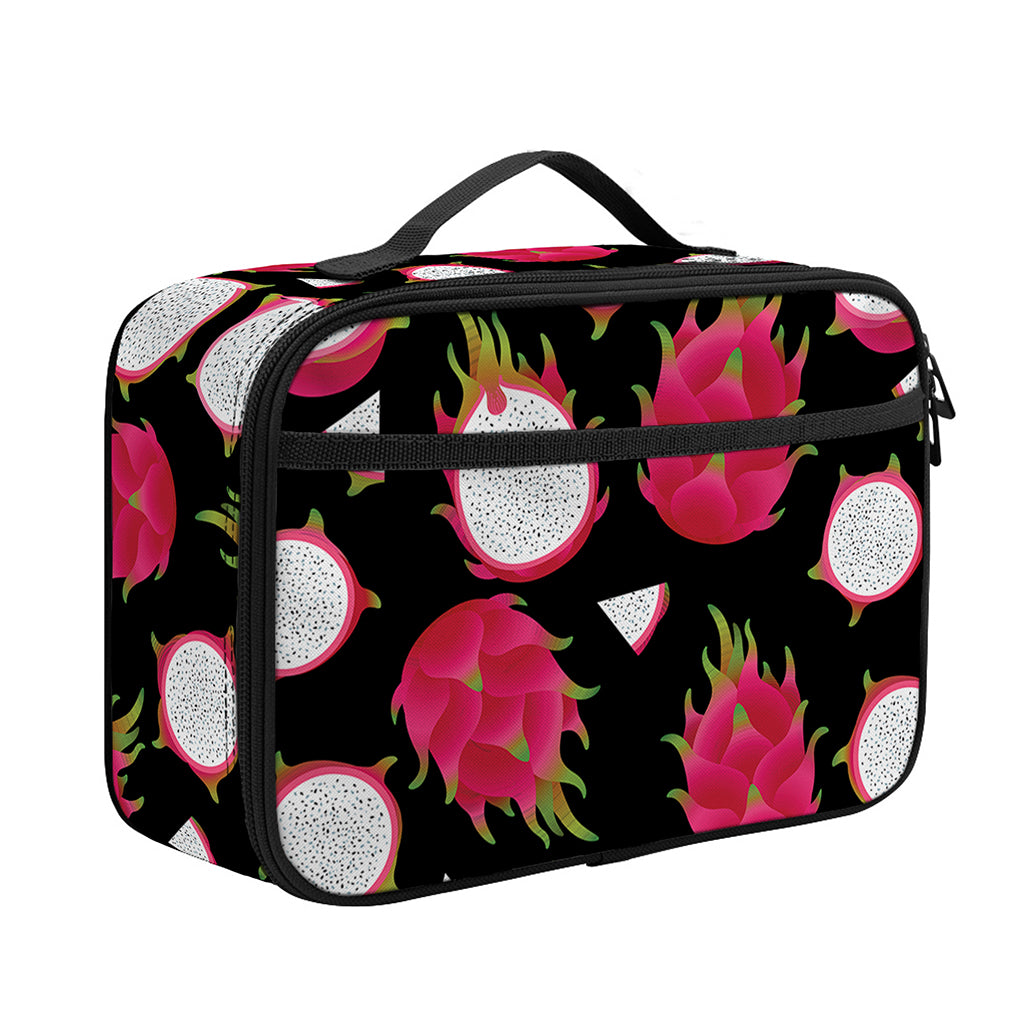Pitaya Pattern Print Portable Lunch Bag