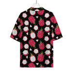 Pitaya Pattern Print Rayon Hawaiian Shirt