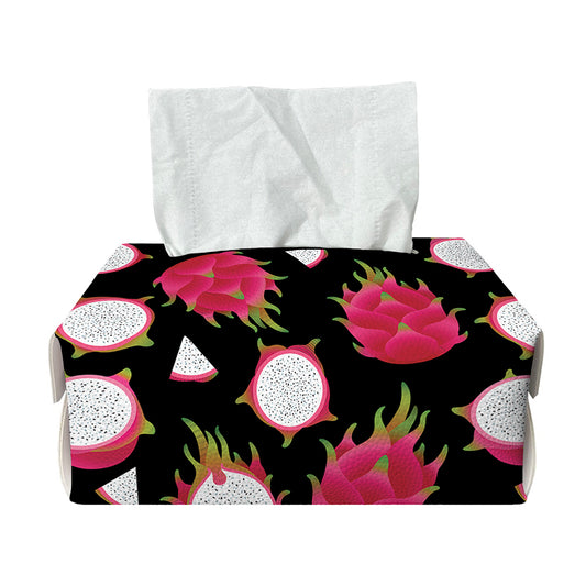 Pitaya Pattern Print Rectangle Tissue Box Cover