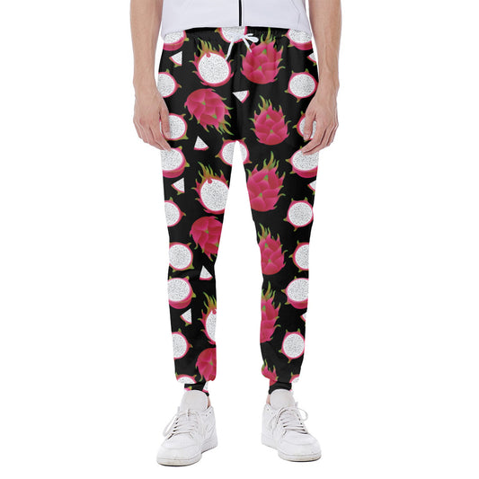 Pitaya Pattern Print Scuba Joggers